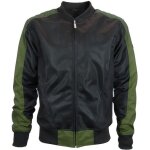Blouson harisson camaro mesh noir kaki