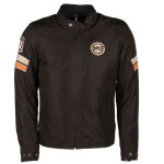 Blouson helstons elron marron beige