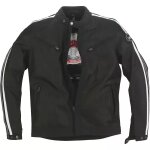 Blouson helstons pace mesh noir