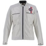 Blouson helstons stinger air mesh argent