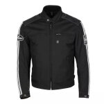 Blouson helstons tissu ace noir