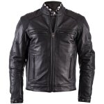 Blouson helstons trust plain noir