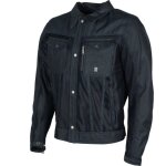 Blouson helstons western air bleu