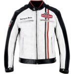 Blouson helstons x motul jay noir blanc