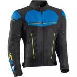 Blouson ixon t - rex noir bleu jaune