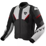 Blouson rev'it automate noir clair gris