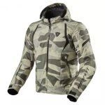 Blouson rev'it flare 2 camo vert clair