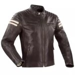 Blouson segura funky marron beige