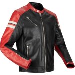 Blouson segura romeo noir rouge