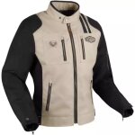 Blouson segura scorpion noir taupe