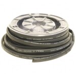 Bobine gaine thermorétractable 4. 8mm noire longueur 12m Bobine gaine thermorétractable 4. 8mm noire longueur 12m
