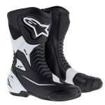 Bottes alpinestars smx - s noir blanc