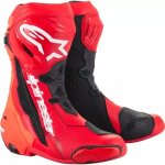 Bottes alpinestars supertech r rouge fluo rouge Bottes alpinestars supertech r rouge fluo rouge