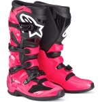 Bottes cross alpinestars 25 tech 7 diva rose noir