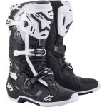 Bottes cross alpinestars tech 10 noir blanc