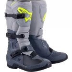 Bottes cross alpinestars tech 3 gris clair gris fonc�