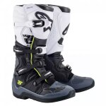 Bottes cross alpinestars tech 5 blanc noir gris
