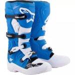 Bottes cross alpinestars tech 5 bleu blanc Bottes cross alpinestars tech 5 bleu blanc