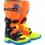 Bottes cross alpinestars tech 5 orange fluo email bleu jaune fluo Bottes cross alpinestars tech 5 orange fluo email bleu jaune fluo