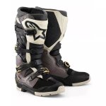 Bottes cross alpinestars tech 7 enduro drystar noir gris fonc� or
