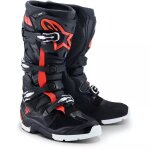 Bottes cross alpinestars tech 7 enduro drystar noir rouge fluo blanc
