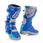 Bottes cross enfant acerbis x - team bleu gris