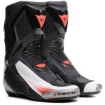 Bottes dainese torque 4 air noir blanc rouge fluo
