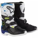 Bottes enfant cross alpinestars tech 3s kids blanc noir bleu email