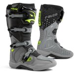Bottes falco mx level 2 gris fluo