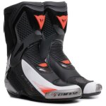 Bottes femme dainese torque 4 noir blanc rouge fluo