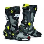 Bottes sidi rex gris noir jaune