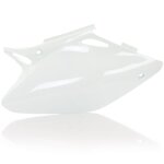 Caches latraux acerbis honda crf 450r 2003 - 04 blanc