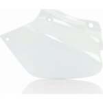 Caches latraux acerbis honda xr 250r / 400r 1996 - 04 blanc