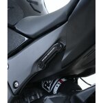 Cache - orifice repose - pieds arrière gauche r&g racing 1068693 aluminium noir Cache - orifice repose - pieds arrière gauche r&g racing 1068693 aluminium noir