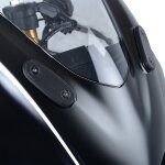 Cache orifice rtroviseur r&g racing noir yamaha yzf - r125