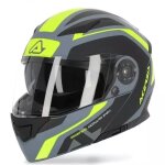 Casque acerbis rederwel gris jaune Casque acerbis rederwel gris jaune