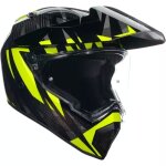 Casque agv ax9 mplk steppa carbone jaune fluo Casque agv ax9 mplk steppa carbone jaune fluo