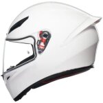 Casque agv k1 s mono blanc Casque agv k1 s mono blanc