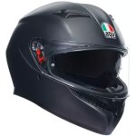 Casque agv k3 mono noir mat Casque agv k3 mono noir mat