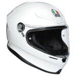 Casque agv k6 mono blanc