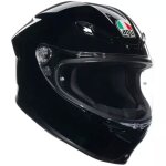 Casque agv k6 s noir brillant Casque agv k6 s noir brillant