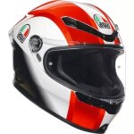 Casque agv k6 s sic 58 rouge blanc Casque agv k6 s sic 58 rouge blanc