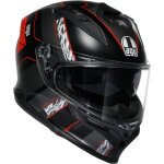 Casque agv k7 mplk kyber noir rouge