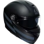 Casque agv sportmodular multi mplk carbone noir Casque agv sportmodular multi mplk carbone noir