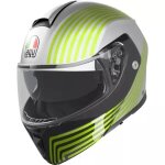 Casque agv streetmodular iseo mat blanc noir jaune fluo Casque agv streetmodular iseo mat blanc noir jaune fluo
