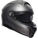 Casque agv tourmodular luna gris mat Casque agv tourmodular luna gris mat