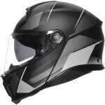 Casque agv tourmodular multi mplk perception noir mat argent Casque agv tourmodular multi mplk perception noir mat argent