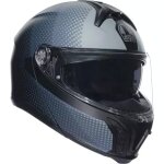 Casque agv tourmodular textour gris noir mat Casque agv tourmodular textour gris noir mat