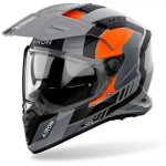 Casque airoh bandit horn orange mat Casque airoh bandit horn orange mat