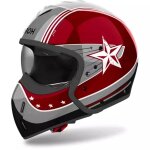 Casque airoh j 110 command bordeaux brillant Casque airoh j 110 command bordeaux brillant